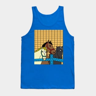 Horses Rider Pony Girl Tank Top